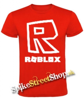 ROBLOX - Symbol & Znak - červené detské tričko (-50%=VÝPREDAJ)