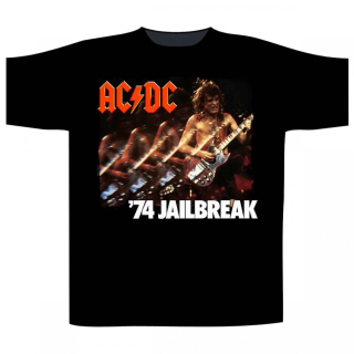 AC/DC - 74 Jailbreak - čierne pánske tričko