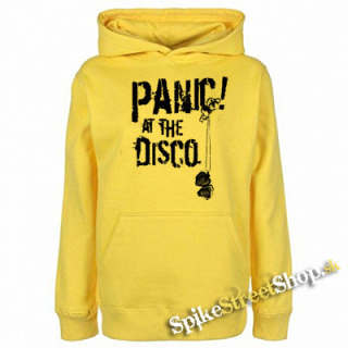 PANIC AT THE DISCO - Logo - žltá detská mikina