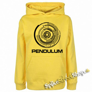 PENDULUM - Circle - žltá detská mikina