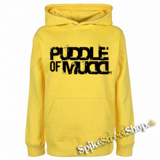 PUDDLE OF MUDD - Logo - žltá detská mikina