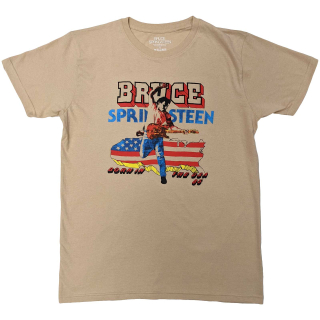 BRUCE SPRINGSTEEN - Born in The USA '85 - pieskové pánske tričko