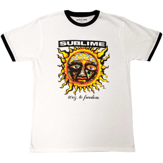 SUBLIME - 40oz. To Freedom - biele pánske tričko