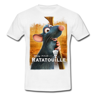 RATATOUILLE - biele detské tričko