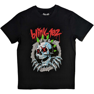 BLINK-182 - Six Arrow Skull - čierne pánske tričko