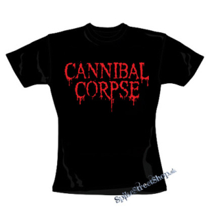 CANNIBAL CORPSE - Logo - čierne dámske tričko