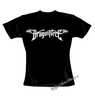 DRAGONFORCE - Logo - čierne dámske tričko