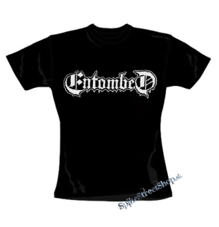 ENTOMBED - Logo - čierne dámske tričko