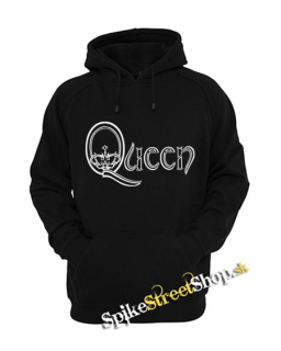 QUEEN - Simply Logo - čierna detská mikina