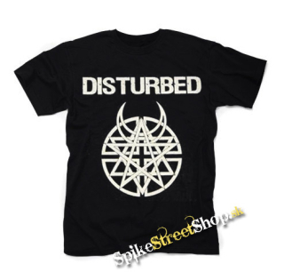 DISTURBED - Logo - čierne detské tričko