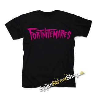 FORTNITEMARES - Logo - čierne detské tričko