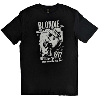 BLONDIE - 1977 Vintage - čierne pánske tričko