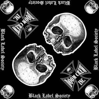 BLACK LABEL SOCIETY - Doom Crew - čierna bandana šatka