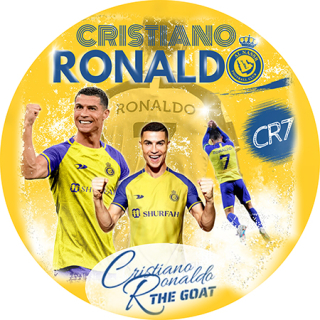 CRISTIANO RONALDO - Poster Motive 1 - okrúhla podložka pod pohár