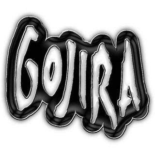 GOJIRA - LOGO - kovový odznak