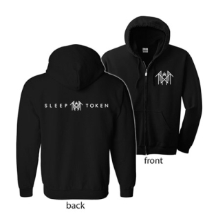 SLEEP TOKEN - Emblem Logo - čierna detská mikina na zips