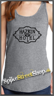 HAZBIN HOTEL - Ladies Vest Top - šedé