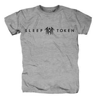 SLEEP TOKEN - Emblem Logo - sivé pánske tričko