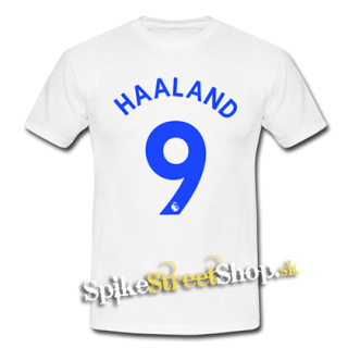 ERLING HAALAND - 9 - biele pánske tričko