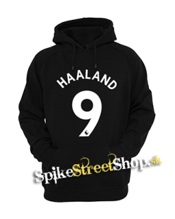 ERLING HAALAND - 9 - čierna pánska mikina