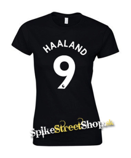 ERLING HAALAND - 9 - čierne dámske tričko
