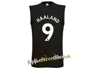 ERLING HAALAND - 9 - čierne pánske tričko bez rukávov