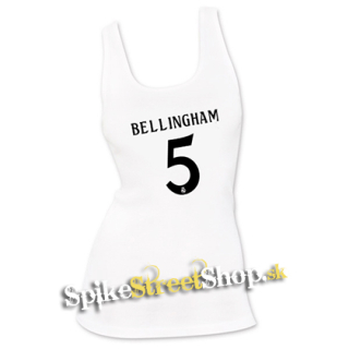 JUDE BELLINGHAM - 5 - Ladies Vest Top - biele