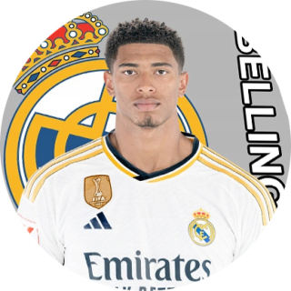 JUDE BELLINGHAM - REAL MADRID CF - odznak