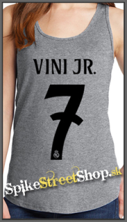 VINICIUS JUNIOR - 7 - Ladies Vest Top - šedé