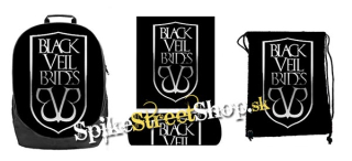 Hurá do školy - sada BLACK VEIL BRIDES - Badge Skinny Fit (ruksak, peračník a vak na prezuvky)