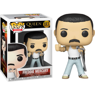 Figúrka Funko POP! 183 - QUEEN - FREDDIE MERCURY - Radio Gaga