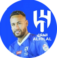 NEYMAR JR - AL HILLAL FC - odznak