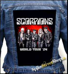 SCORPIONS - World Tour 24 - chrbtová nášivka