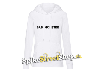 BABYMONSTER - Logo Kpop Band - biela dámska mikina