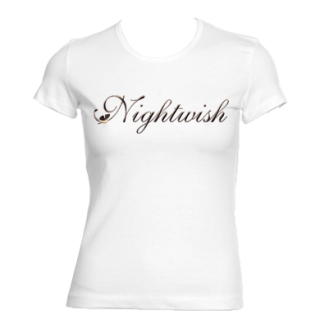 NIGHTWISH - Yesterwynde Logo Butterfly - biele dámske tričko