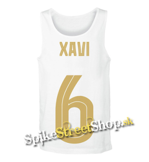 XAVI - 6 - Mens Vest Tank Top - biele