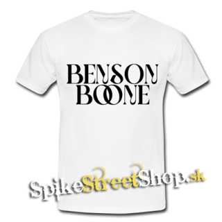 BENSON BOONE - Logo Singer - biele detské tričko