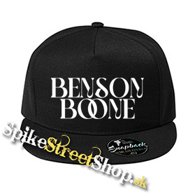 BENSON BOONE - Logo Singer - čierna šiltovka model "Snapback"