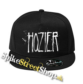 HOZIER - Logo Singer - čierna šiltovka model "Snapback"