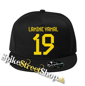 LAMINE YAMAL - 19 - čierna šiltovka model "Snapback"