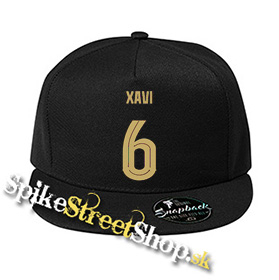 XAVI - 6 - čierna šiltovka model "Snapback"