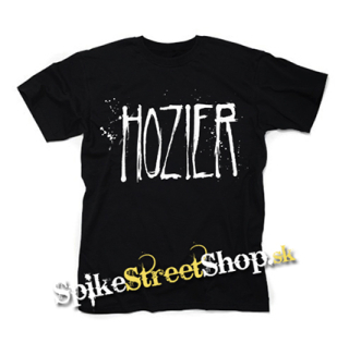 HOZIER - Logo Singer - čierne detské tričko