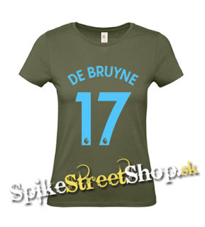 DE BRUYNE - 17 - khaki dámske tričko