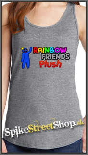 RAINBOW FRIENDS - Motive 1 - Ladies Vest Top - šedé