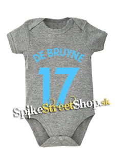 DE BRUYNE - 17 - šedé detské body