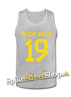 LAMINE YAMAL - 19 - Mens Vest Tank Top - šedé