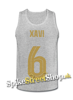 XAVI - 6 - Mens Vest Tank Top - šedé