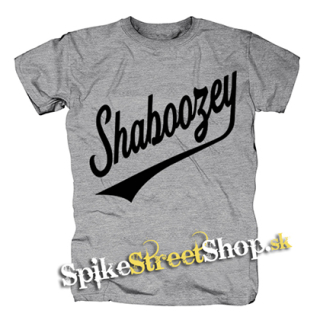 SHABOOZEY - Logo Singer - sivé pánske tričko