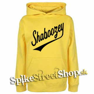 SHABOOZEY - Logo Singer - žltá detská mikina