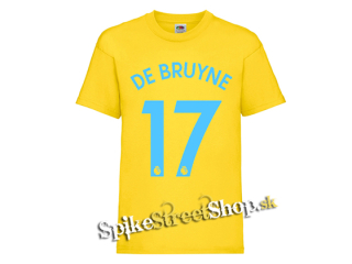 DE BRUYNE - 17 - žlté pánske tričko